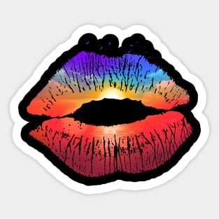 Kiss of summer Sticker